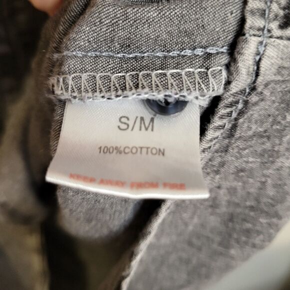 The Rockn Rev Cotton Button Down S/M - Picture 7 of 8